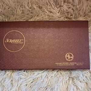 Antique Scrabble Game. 1950s New in Box! Rare